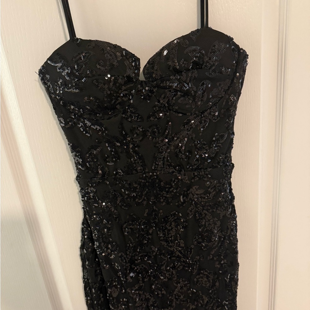 Windsor Black Textured Dress